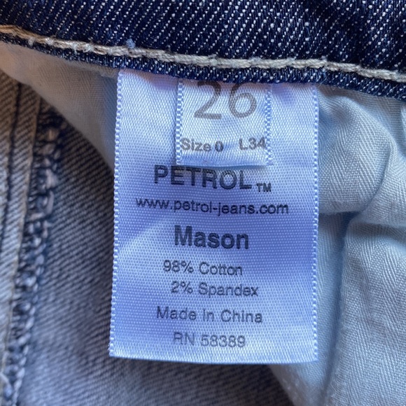 Petrol Mason Bootcut Jeans - Picture 4 of 12